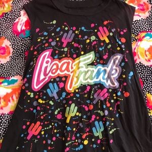Lisa Frank Crop top